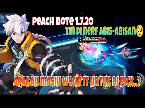 YIN NERF? GAK NGARUH SAMA PILOTNYA _MUSUH AUTO BANTAI..! | YIN NERF | YIN GAMEPLAY | MOBILE LEGEND