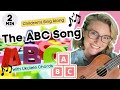 The ABC Song Preschool Sing Along Alphabet Song Nursery Rhyme Ukulele Play Along