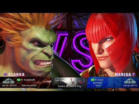 STREET FIGHTER 6 🔥 RONALDINHOBR [BLANKA] VS KEOMA [MARISA]