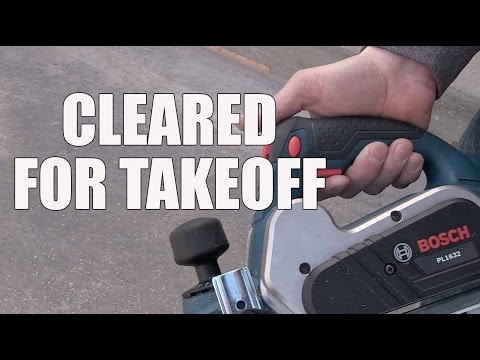 Bosch Planers PL1632 and PL2632K - World of Concrete 2015