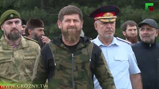 Рамзан Кадыров посетил село Беной Ножай-Юртовского района