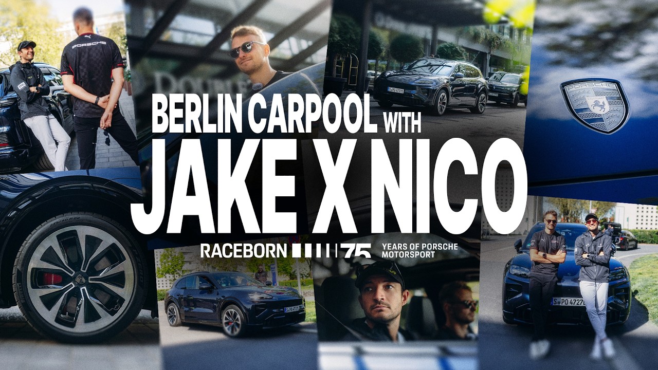 Click to watch the video “Driven to track by your EX teammate 😮 Berlin E-Prix Carpool with Porsche”