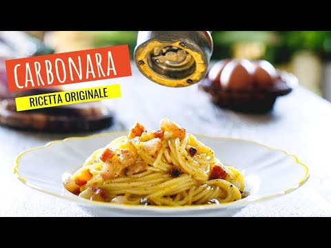 Spaghetti alla carbonara ricetta ORIGINALE
