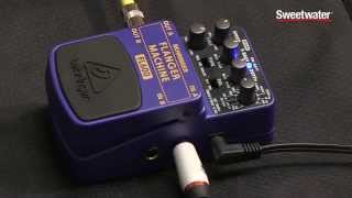 Video thumbnail for Sweetwater's Behringer Flanger Machine FL600 Pedal Review by Sweetwater