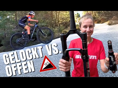 Full suspension tempts: Is it really faster on asphalt climbs? The big test! #mtb #cycling