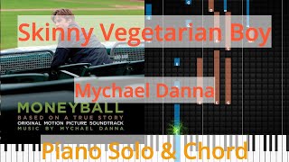 🎹Skinny Vegetarian Boy, Solo &amp; Chord, Mychael Danna, Synthesia Piano