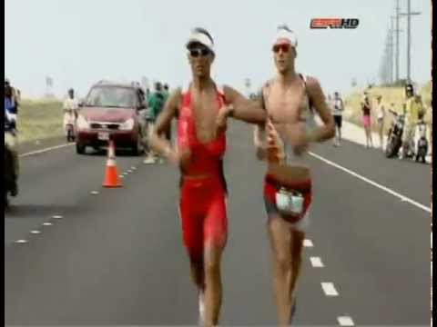 Best two Ironman moments.1989 Dave Scott and Mark Allen and 2010 McCormack and Raelert