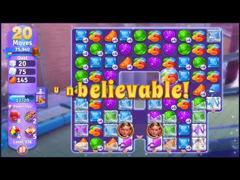 Wonka's World of Candy Level 338 - NO BOOSTERS + FULL STORY 🍫 | SKILLGAMING ✔️