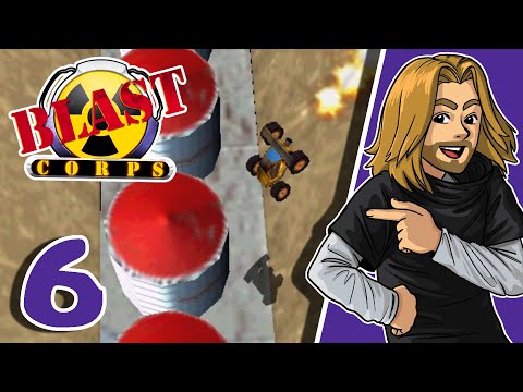 Let's Play Live Blast Corps [German][#6] - Sprunghafter Turbobuggy!