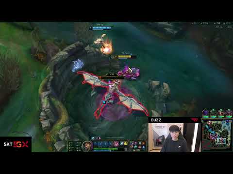 T1 CUZZ PLAYS JUNGLE GRAGAS VS NIDALEE KR CHALLENGER PATCH 11.1
