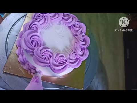 simple cake decorating 🎂🍰# Tanisha cake house me #