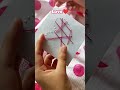 Embroidery On Paper Ytshorts Shorts Youtubeshorts Love Support Foryou Trend Art Fun