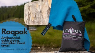 Raqpak Antibacterial Quick Drying Compact Microfiber Travel Towel Review | ArboursAbroad Gear Review