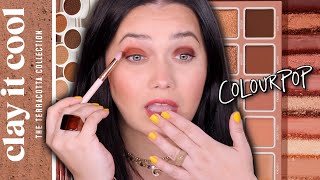 COLOURPOP Clay It Cool Collection | FACE + EYE SWATCHES