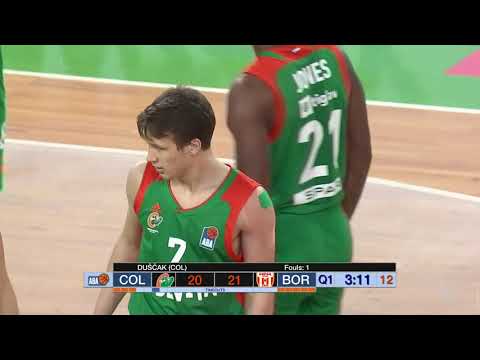 ABA Liga 2020/21, Round 7 match: Cedevita Olimpija - Borac (15.11.2020)