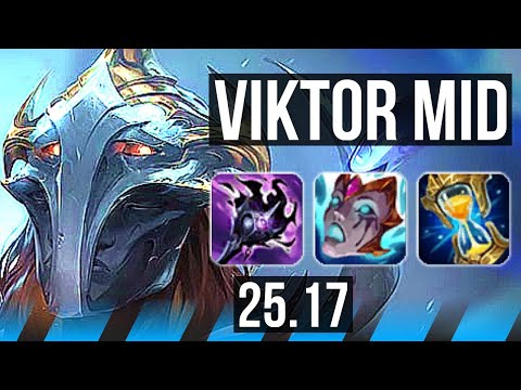 VIKTOR vs YASUO (MID) | 57k DMG, 11/3/21 | KR Master | 25.17