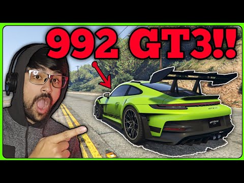 GTA 5 Mods: Can The Porsche 992 GT3 Beat The Competition #gta5mods #gta5 #gtav