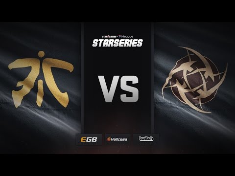 [EN] fnatic vs NiP, train, SL i-League StarSeries Season 3 Finals