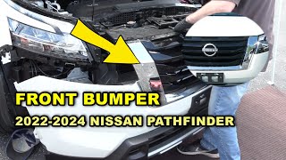 Front Bumper DIY Removal Guide - Nissan Pathfinder (2022-2024)