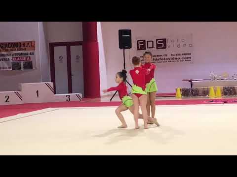 Esordienti: Camilla, Chiara e Margot - collettivo c.l. - liv. Easy Ritmica Europa