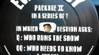The Question - Who Runs The Show?