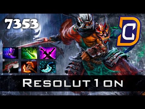 Resolut1on Juggernaut - 7353 MMR Ranked Dota 2