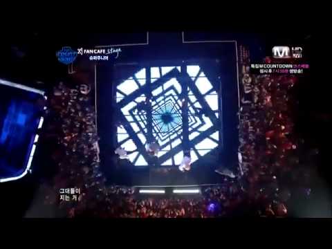 110825 Super Junior_ [MCountdown] Special Stage Mr Simple + Sorry Sorry.flv