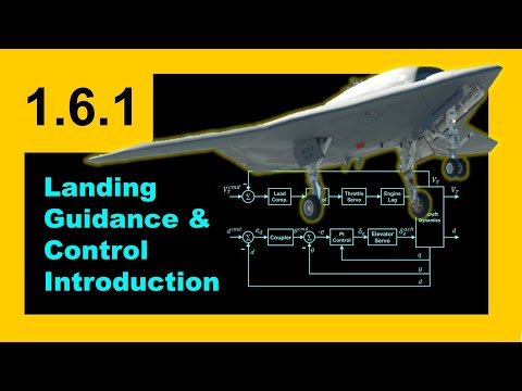 Automatic Aircraft Landing Introduction: Control from Glide Path to Flare Path - Section 1.6.1