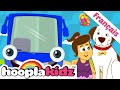 Comptines Et Chansons Roues Sur Le Bus Wheels On The Bus French HooplaKidz Franҫais