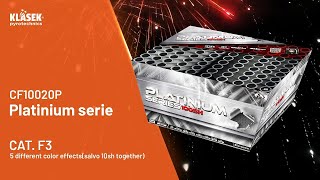 Kompaktní ohňostroj Platinum series 100