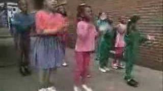 Sesame Street - Girls clap out a song about K
