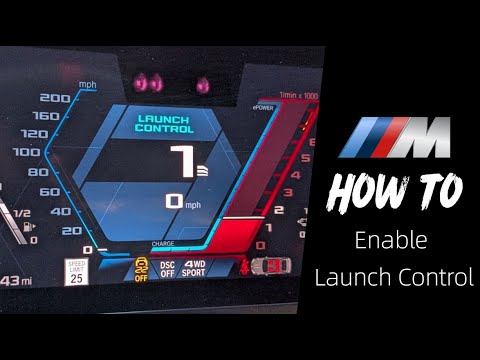 How to Enable Launch Control in the 2025 BMW M5