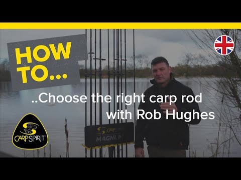 Carp Fishing: How to choose the right carp rod with Rob Hughes