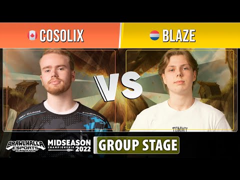 Cosolix VS Blaze - Groups - Midseason Championship 2022 - Singles