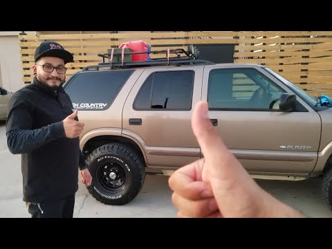 Chevy S10 Blazer under construction