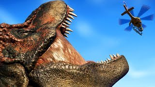 Vale Encantado (DINOSSAURO) #12 | O RESGATE DO TIRANOSSAURO REX | Jurassic World Evolution | PT/BR