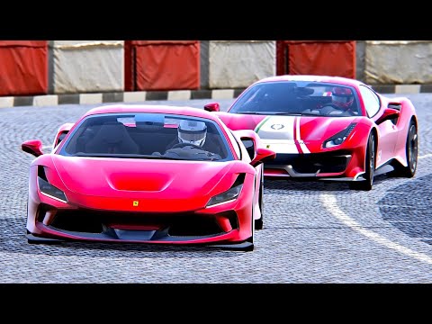 Ferrari F8 Tributo vs Ferrari 488 Pista - Highlands