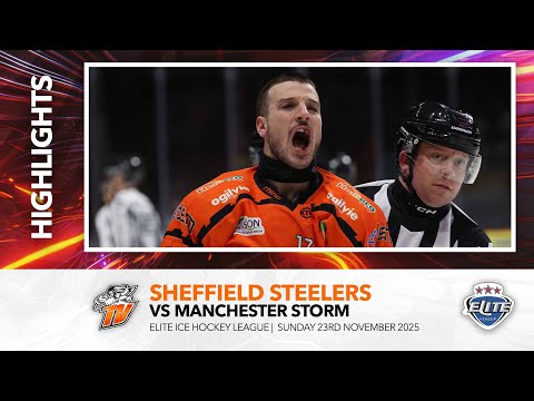 Sheffield Steelers v Manchester Storm - Elite League - 23rd November 2025