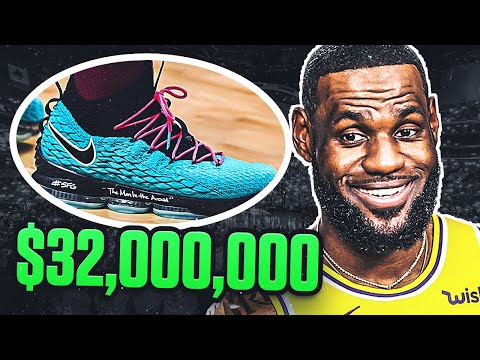 Top 10 BIGGEST Shoe Deals In The NBA