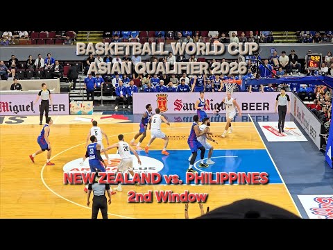 New Zealand vs. Philippines, Asian Qualifier 2026, Basketball World Cup, 2nd Window, Feb. 26, 2026