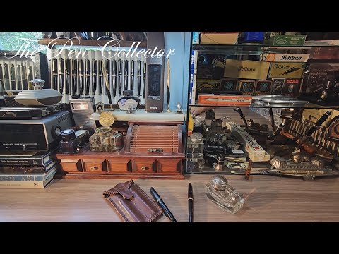 UNBOXING Montblanc ASKA & Desk cristal ink bottle