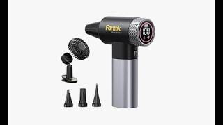 Fanttik Gust B11 Mix 2-in-1 Electric Air Duster & Fan, Dust Blower, 110000RPM Brushless Motor, Co