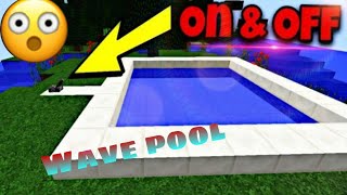 how to make a wave pool in minecraft