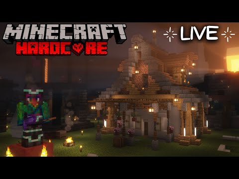 Building an Ancient City Starter House in Hardcore Minecraft - Survival Let's Play 1.20