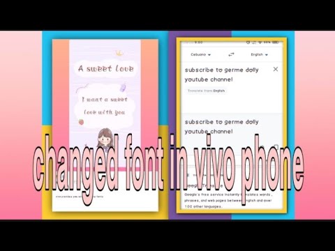 How to change font style in vivo y11/ vivo phones#how to change font in vivo smartphones