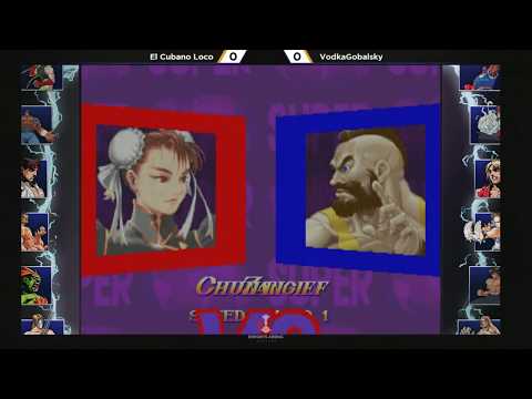 WNF Oakland 2019 S2.3 - SSF2T Winners Quarterfinal El Cubano Loco(Chun, Vega) vs VodkaGobalsky(Gief)