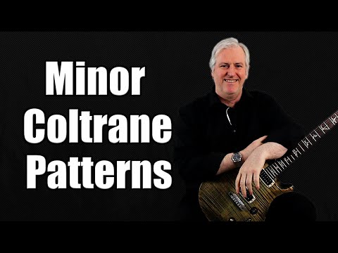 How to Play Coltrane Patterns - Minor Chords (+Free PDF)