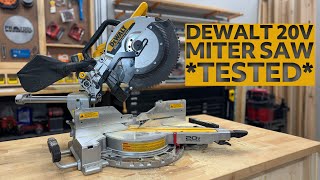 DeWalt 20V Cordless Miter Saw Review | Is it For You?