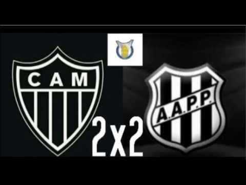 Atlético MG 2 x 2 Ponte Preta - Brasileiro 2017 - 3ª Rodada