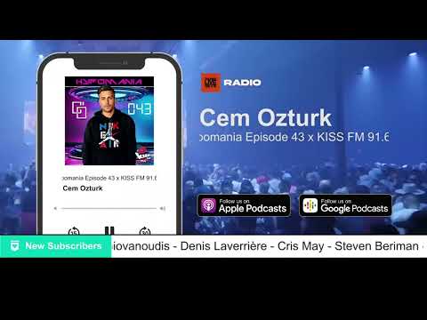 House DJ Mix / Set by Cem Ozturk - Hypomania Episode 43 x KISS FM 91 6 Live - 03-02-2023